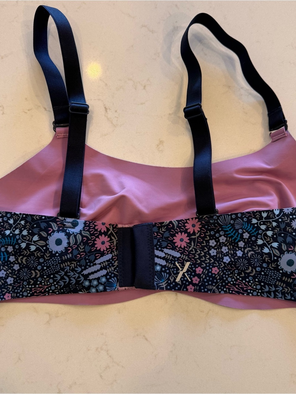 knix Lilac Seamless Bra - Light Purple - Picture 3 of 4